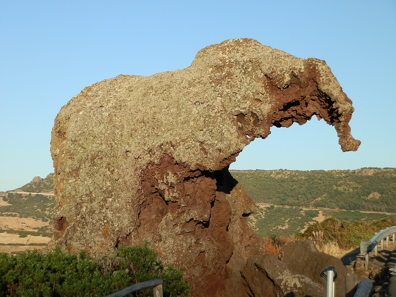 La Roccia dell’Elefante a Castelsardo, masso trachitico dalla forma di elefante